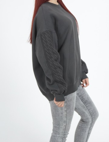 Bluza Aerie, gri inchis