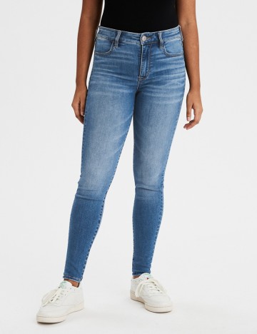 
						Blugi American Eagle, albastru