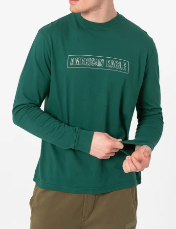 Bluza American Eagle, verde Verde