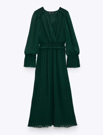 Rochie Zara, verde, XS