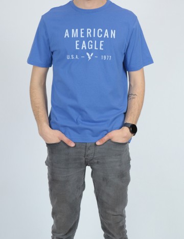 Tricou American Eagle, albastru
