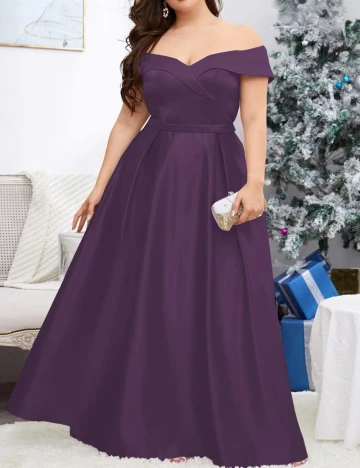 Rochie lunga SHEIN CURVE, mov