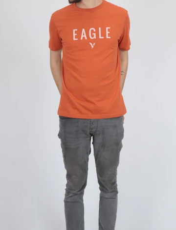 Tricou American Eagle, portocaliu