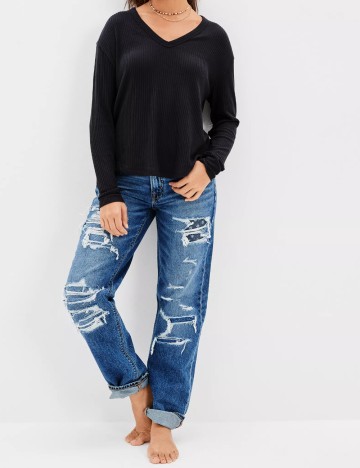 Bluza American Eagle, negru