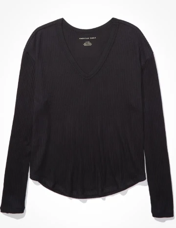 Bluza American Eagle, negru