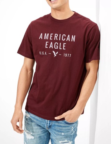 Tricou American Eagle, visiniu