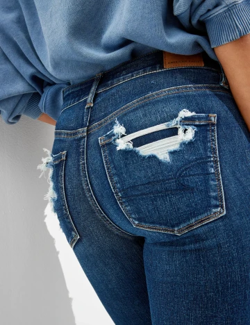 Blugi American Eagle, albastru