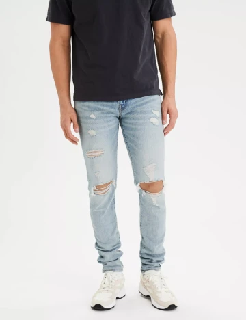 Blugi American Eagle, bleu