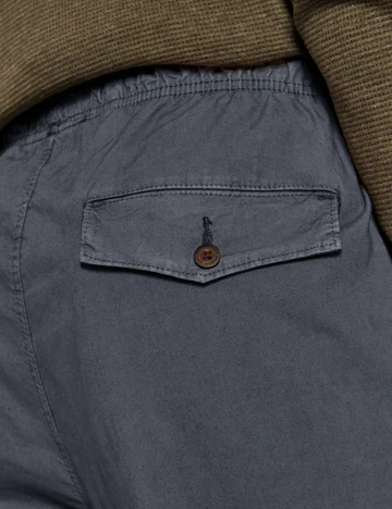 Pantaloni American Eagle, gri petrol