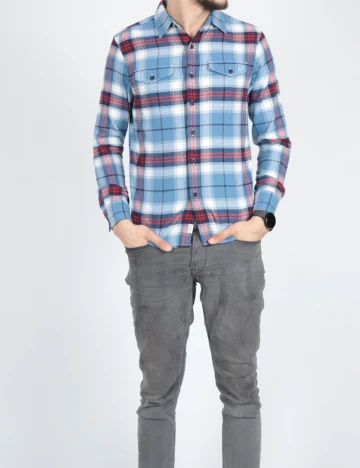 Camasa American Eagle, albastru