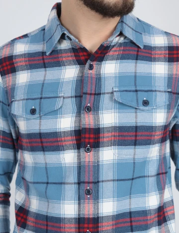 Camasa American Eagle, albastru