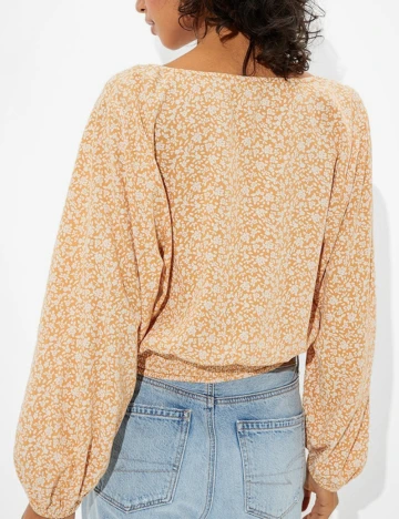 Bluza American Eagle, maro Maro