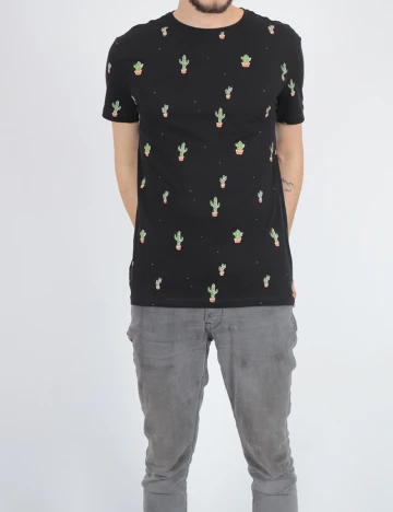 Tricou Reserved, negru