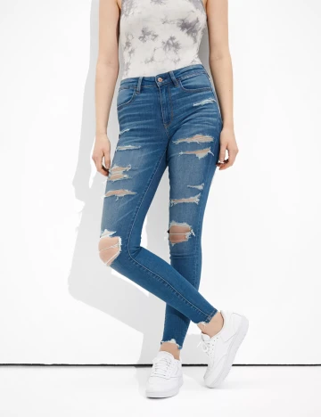 Blugi American Eagle, albastru