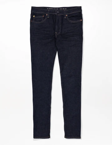 Blugi American Eagle, bleumarin Albastru