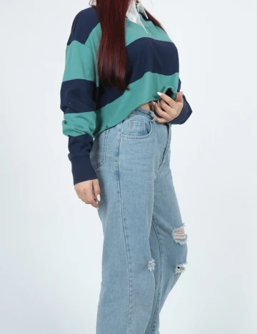 Top American Eagle, verde/bleumarin