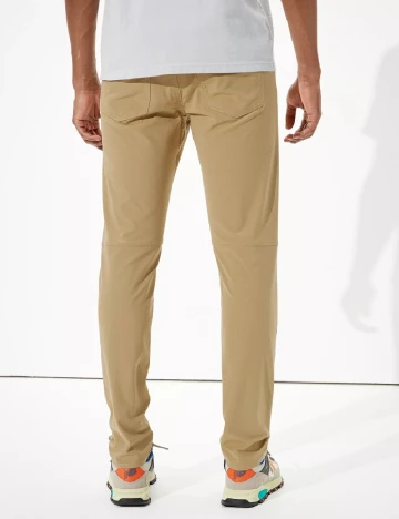 Pantaloni American Eagle, crem