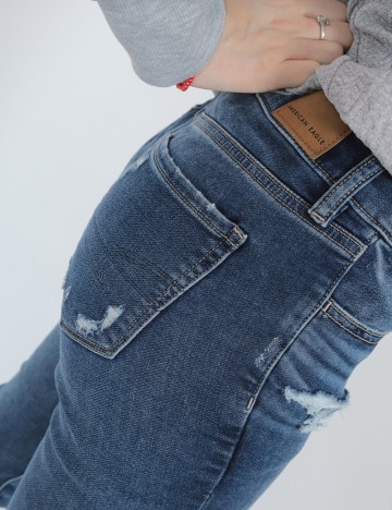 Blugi American Eagle, albastru