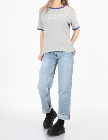 
						Tricou American Eagle, gri