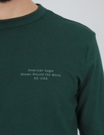 Bluza American Eagle, verde