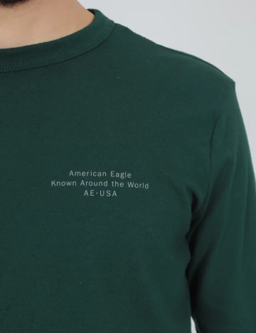 Bluza American Eagle, verde Verde