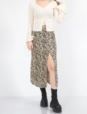 Fusta American Eagle, animal print Animal print