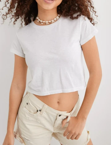 Top Aerie, alb Alb