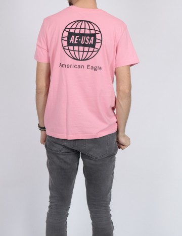 Tricou American Eagle, roz