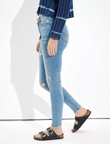 Blugi American Eagle, bleu