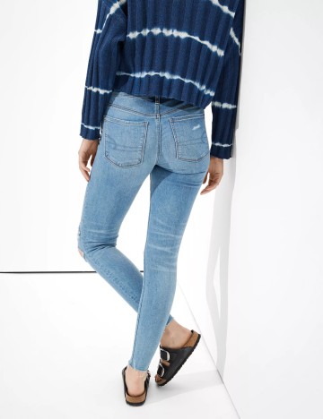 Blugi American Eagle, bleu