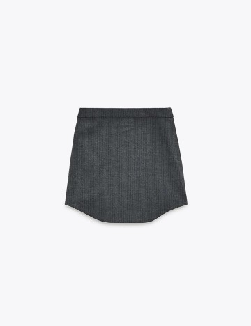 Fusta Zara, gri, M