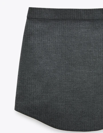 Fusta Zara, gri, M Gri