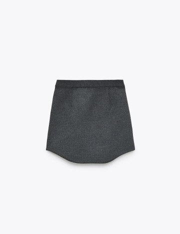 Fusta Zara, gri, M