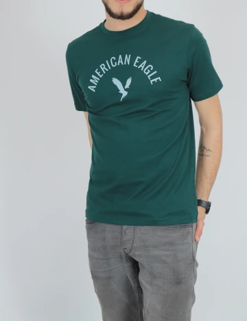Tricou American Eagle, verde