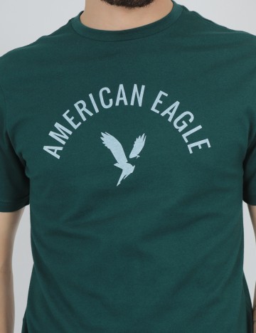 Tricou American Eagle, verde