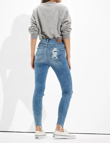 Blugi American Eagle, albastru