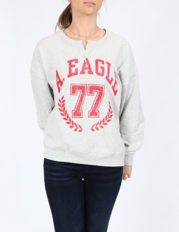 Bluza Oversize American Eagle, gri