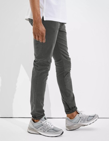 Pantaloni American Eagle, gri