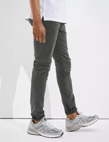 Pantaloni American Eagle, gri