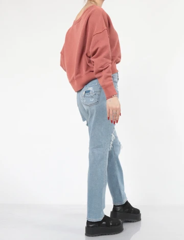 Blugi American Eagle, bleu Albastru