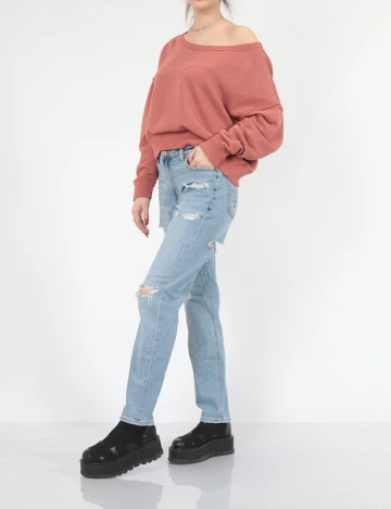 Blugi American Eagle, bleu Albastru