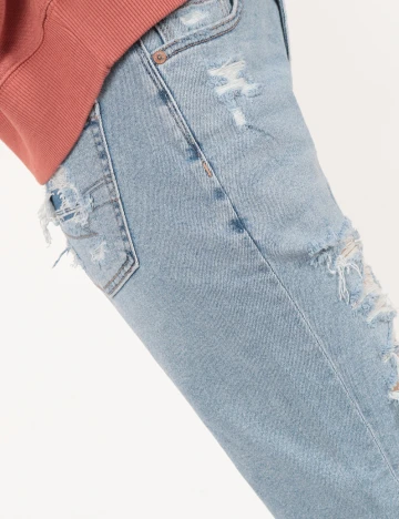 Blugi American Eagle, bleu Albastru