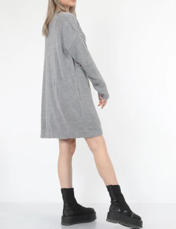 Rochie scurta SHEIN, gri
