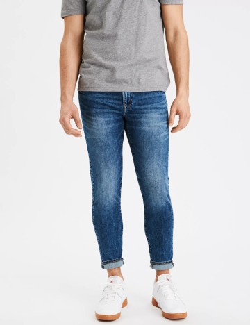 
						Blugi American Eagle, albastru