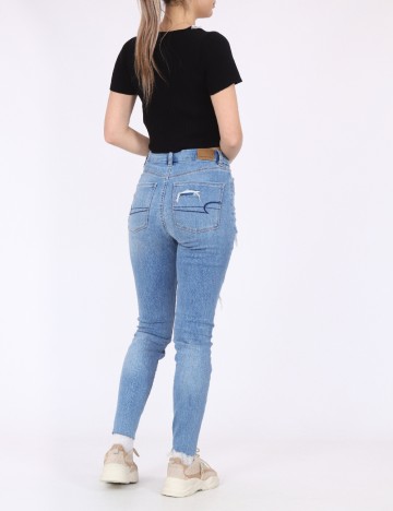 Blugi American Eagle, bleu