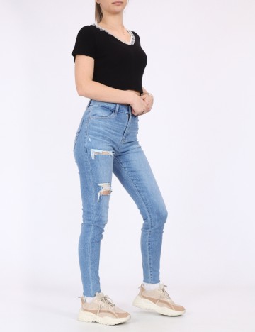 Blugi American Eagle, bleu