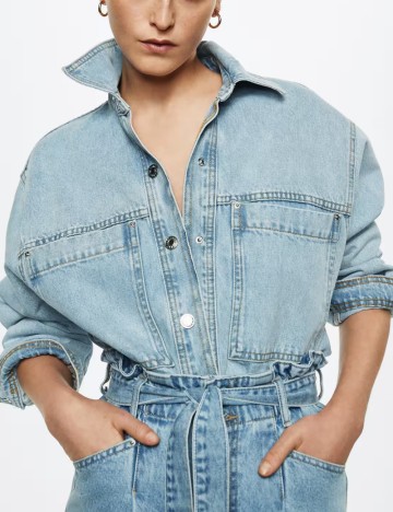 Jacheta Mango, albastru