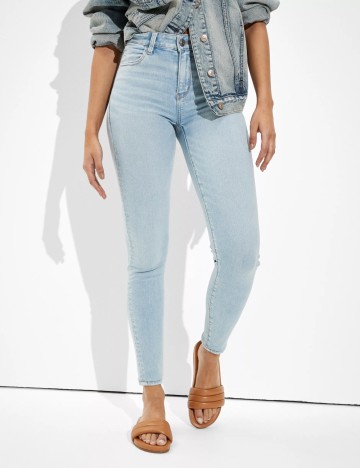 Blugi American Eagle, bleu