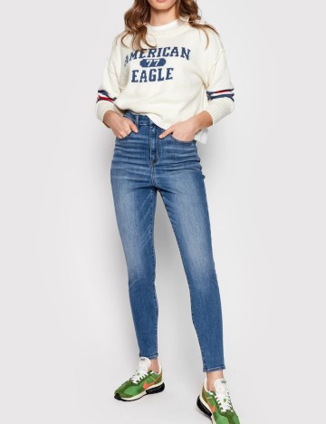 Blugi American Eagle, albastru