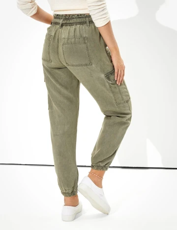 Pantaloni American Eagle, verde